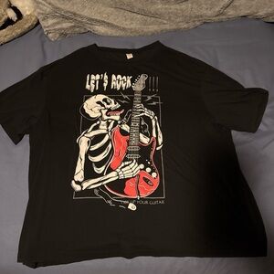 Black Graphic Men's T-Shirt